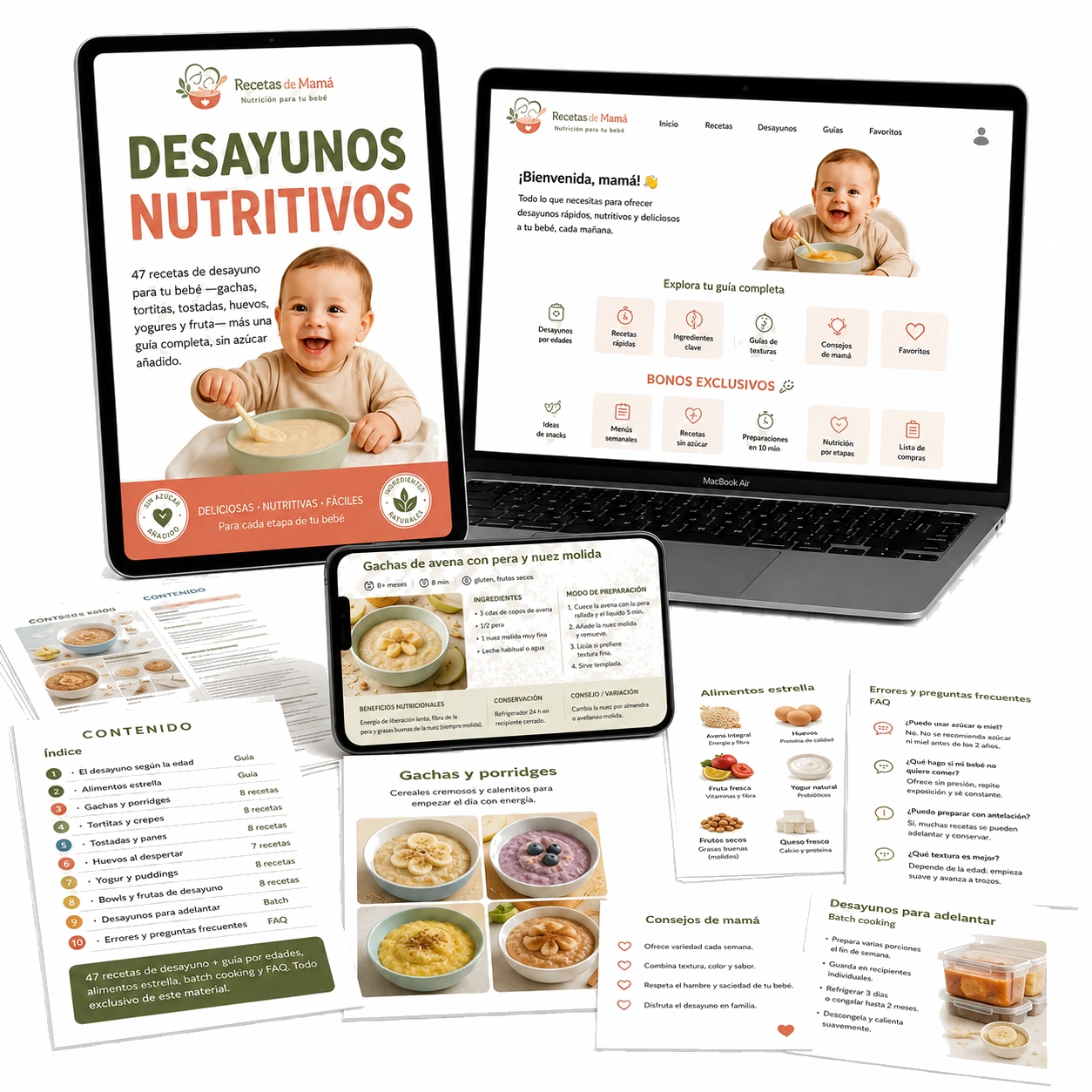 Bono 2 - Desayunos Nutritivos | Recetas de Mamá